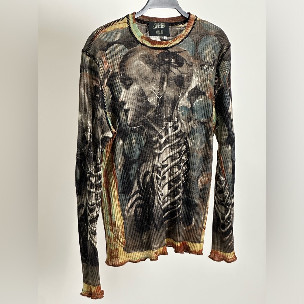 Jean Paul Gaultier AW 2003 Nightmares Ribbed Wool Knit